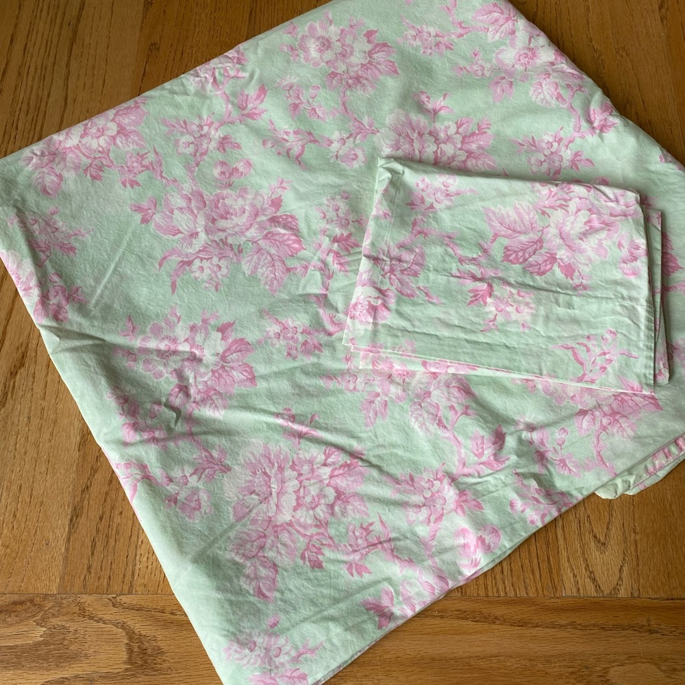 Twin duvet cover with pillowcase